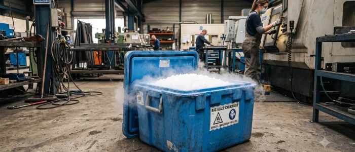glace carbonique industrie